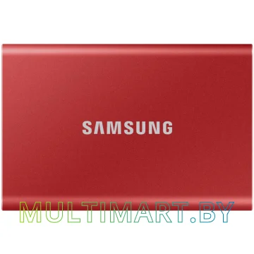 Внешний накопитель Samsung T7 1TB (красный)